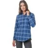 Tentree Lush Flannel Shirt (Spruce Blue Plaid)