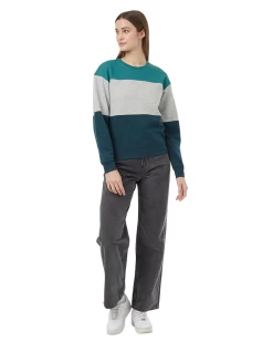 Tentree TreeFleece Blocked Crew (North Sea/Grey Heather/Reflecting Pond) -Tentree Sales Store 3a0YZBzY PhotoRoom.png PhotoRoom