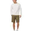Tentree Twill Cargo Short (Olive Night Green)