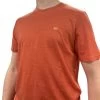 Tentree Men's Embroidered Ten Classic T-Shirt (Terracotta Heather/White)