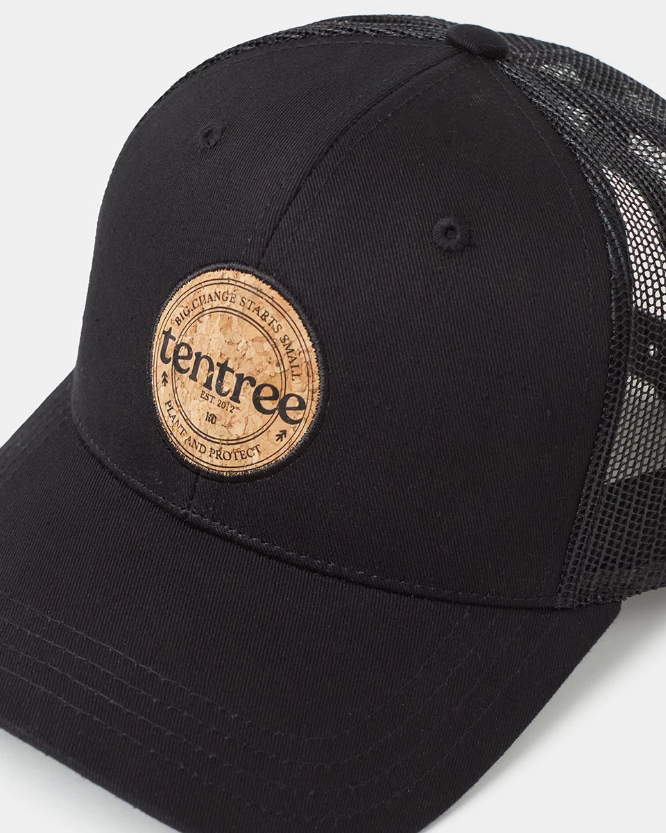 Tentree Cork Patch Twill Elevation Trucker Hat 2 Tentree Cork Patch Twill Elevation Trucker Hat - Image 2