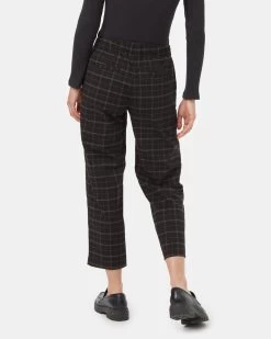 Tentree Soft EcoTwill Straight Leg Pant -Tentree Sales Store Black Brown Mid Rise 78 Length Straight Twill Pants TCW5379 2905 5