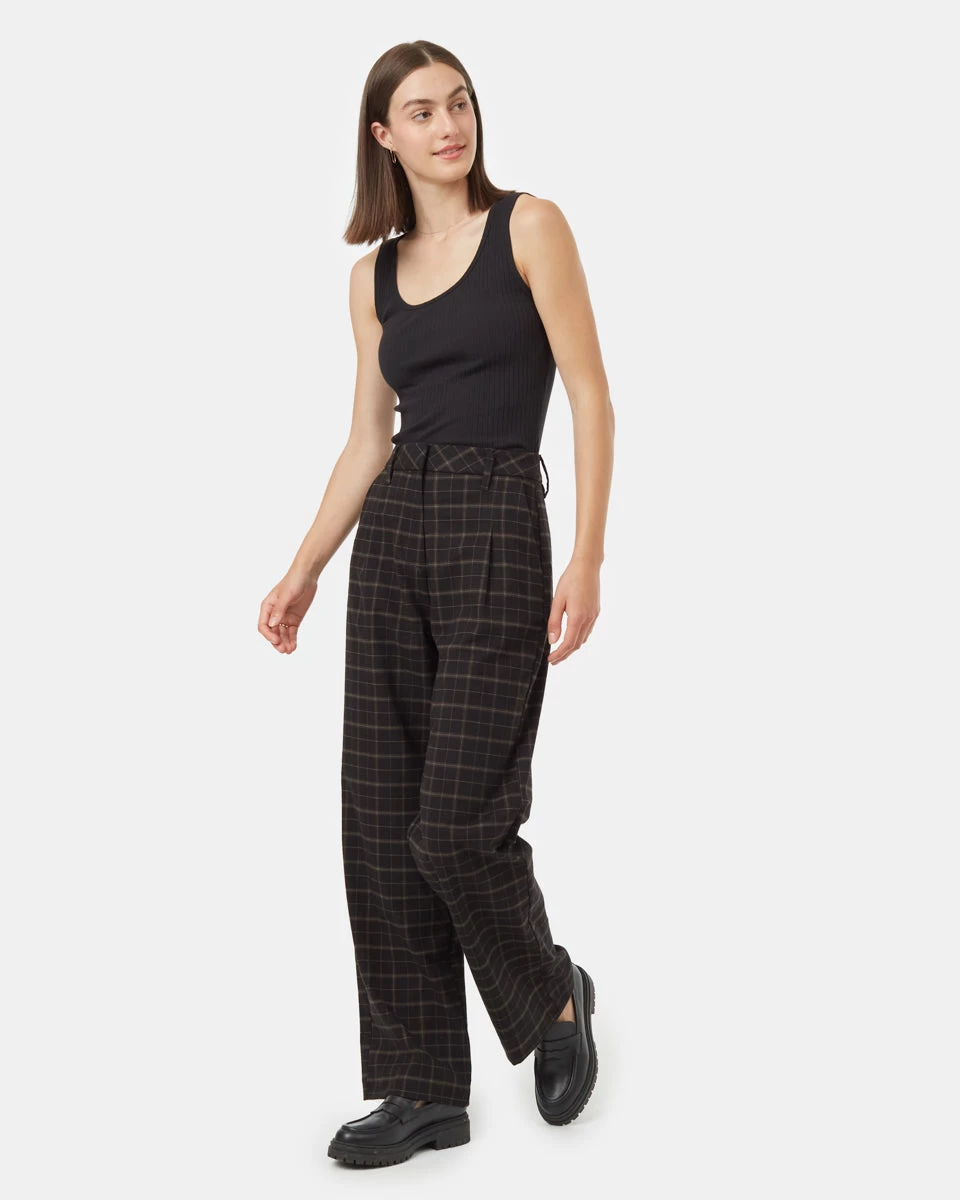 Tentree Soft EcoTwill Pleat Front Pant 2 Tentree Soft EcoTwill Pleat Front Pant - Image 2