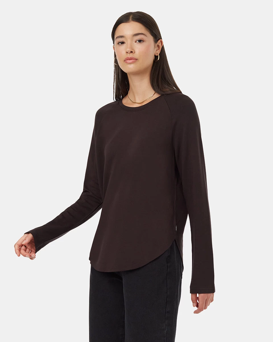 Tentree Soft EcoTerry Shirttail Crew