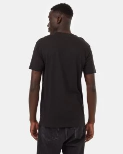 Tentree Circular T-shirt -Tentree Sales Store Black Crew Neck Short Sleeve Graphic T Shirt TCM5485 2838 2