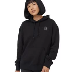Tentree W Scenic Arch Hoodie (Meteorite Black/Vintage White)