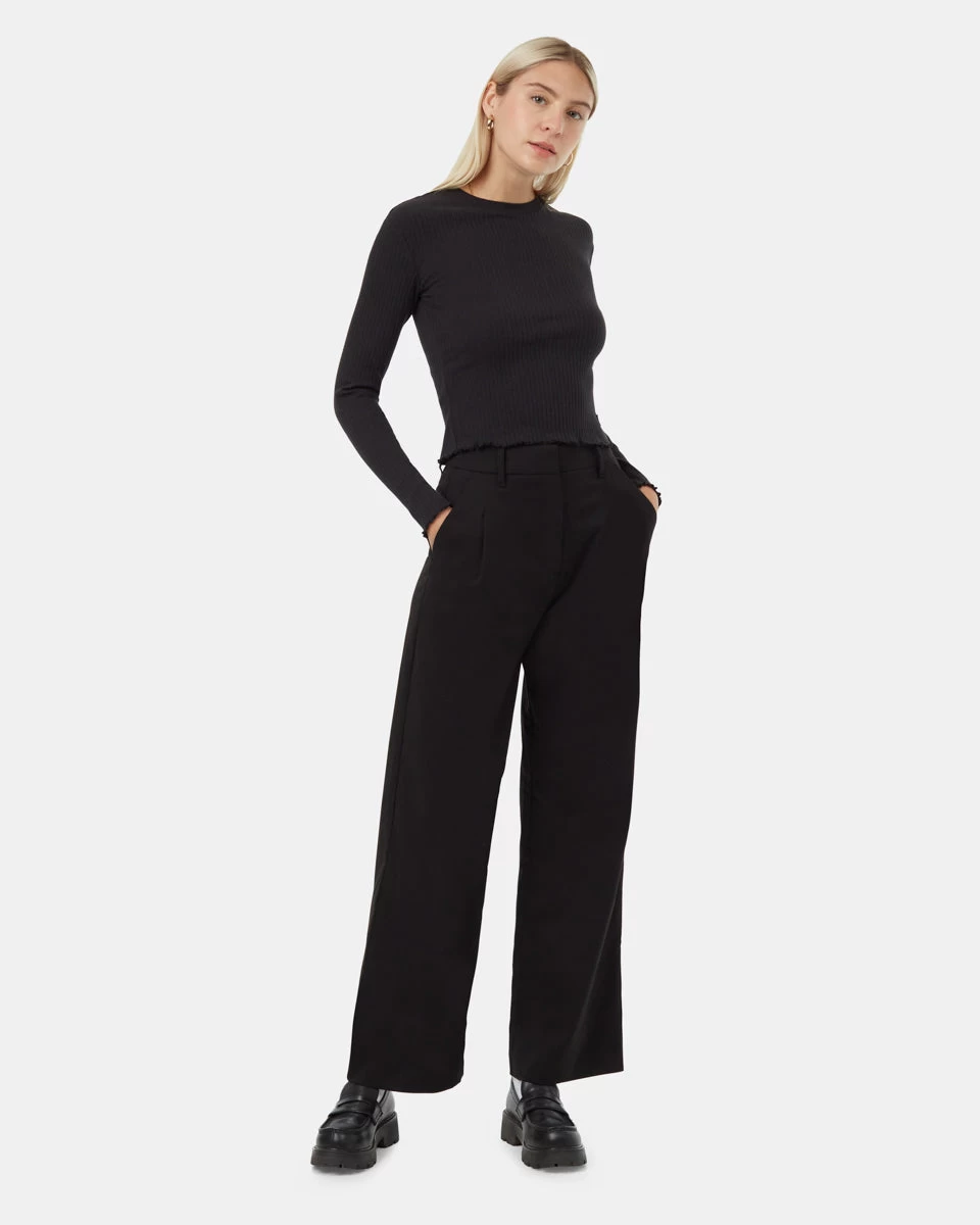 Tentree Rib Lettuce Edge Longsleeve 2 Tentree Rib Lettuce Edge Longsleeve - Image 2