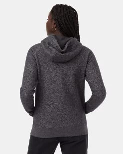 Tentree Burney Zip Hoodie -Tentree Sales Store Black Organic Cotton Zip Up Hoodie TCW2298 0361 2