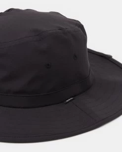 Tentree Safari Hat -Tentree Sales Store Black Recycled Polyester Safari Hat TAU4269 0164 A 1 3