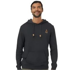 Tentree M Sasquatch Hoodie (Meteorite Black Heather/Snowshoe)