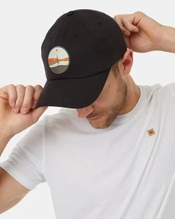 Tentree Artist Peak Hat -Tentree Sales Store Black Tencel Adjustable Baseball Cap TAU5845 3144 1