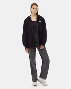 Tentree Earth Zip Hoodie -Tentree Sales Store Black White Organic Cotton Graphic Zip Hoodie TCW5615 3087 1