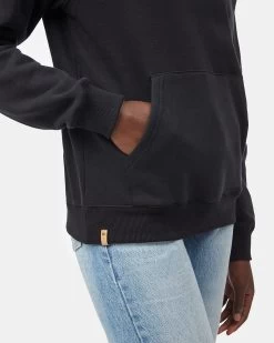 Tentree Be Kind Graphic Hoodie -Tentree Sales Store Black Women s Eco Friendly Graphic Hooded Pullover TCW4559 0164 5