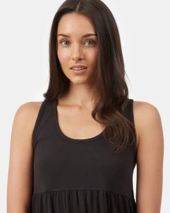 Tentree Modal Daytrip Reversible Dress -Tentree Sales Store Black Women s Eco Friendly Reversible Dress TCW4814 0164 3