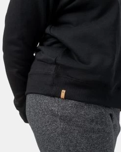 Tentree TreeFleece Crew 15 Tentree TreeFleece Crew -Tentree Sales Store Black Women s Fleece Long Sleeve Sweatshirt TCW2454 0164 DSC3541 Edit 1