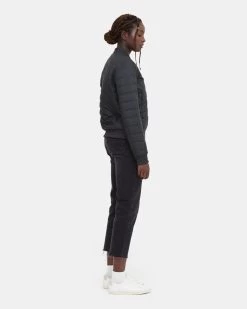 Tentree Cloud Shell Bomber Jacket -Tentree Sales Store Black Women s Insulated Bomber Jacket TCW3535 0104 3