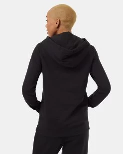 Tentree TreeFleece Banshee Hoodie -Tentree Sales Store Black Womens Eco Friendly Pullover Hoodie TCW2482 0164 2