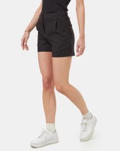 Tentree Pleated High Waisted Shorts