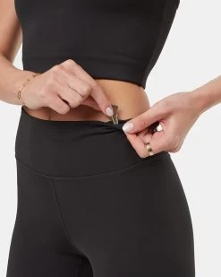 Tentree InMotion High Rise Legging -Tentree Sales Store Black Womens High Waisted Leggings TCW2801 0164 3