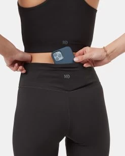 Tentree InMotion High Rise Legging -Tentree Sales Store Black Womens High Waisted Leggings TCW2801 0164 4