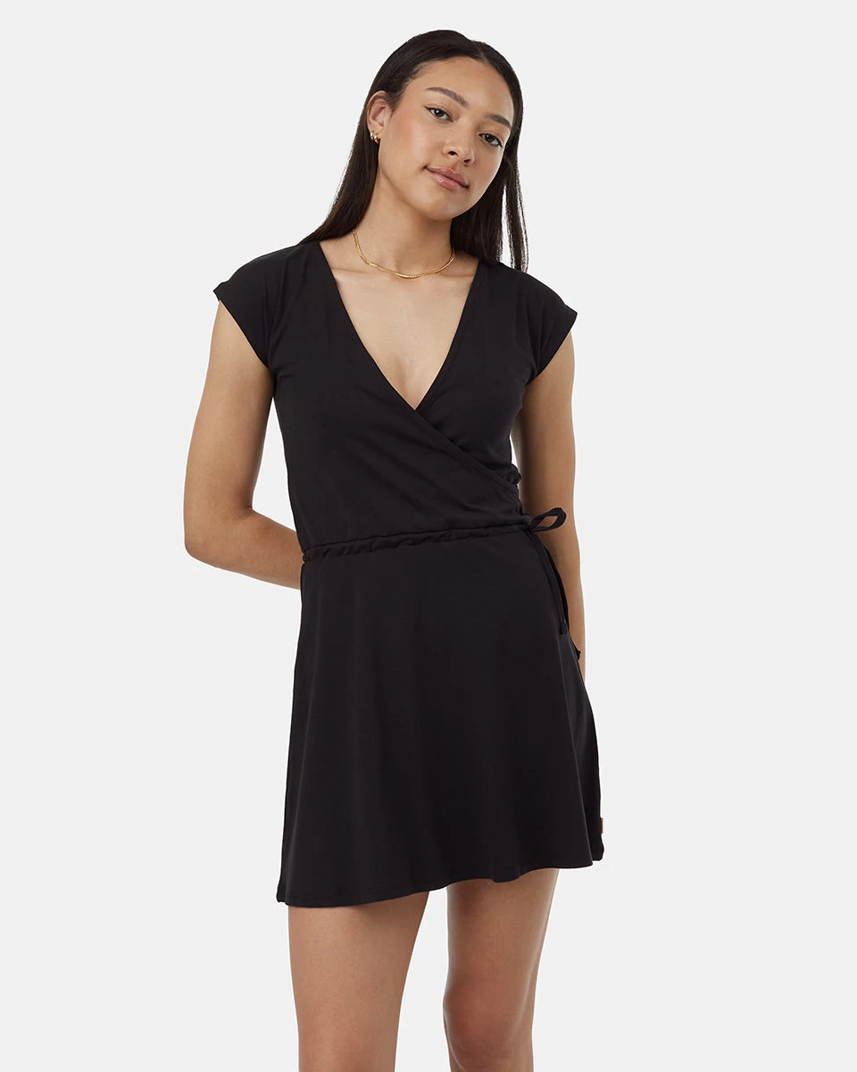 Tentree Knit Wrap Dress 1 Tentree Knit Wrap Dress