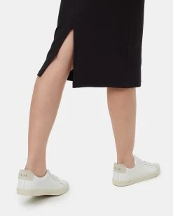 Tentree Ribbed Tank Dress -Tentree Sales Store Black Womens Organic Cotton Knit Dress TCW4300 0164 4