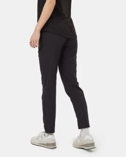 Tentree InMotion Lightweight Pant -Tentree Sales Store Black Womens Repreve Lightweight Trouser TCW2504 0164 4