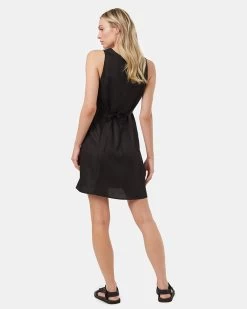 Tentree Cami Dress 6 Tentree Cami Dress -Tentree Sales Store Black Womens Tencel Cami Dress TCW5008 0164 4