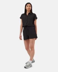 Tentree TreeLinen Button Front Romper