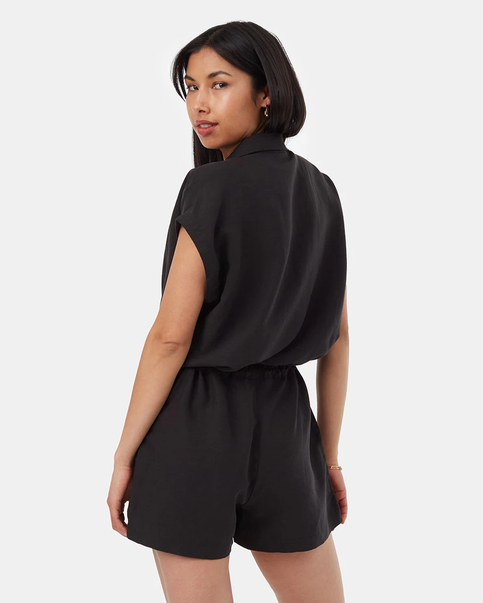 Tentree TreeLinen Button Front Romper 3 Tentree TreeLinen Button Front Romper - Image 3