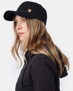 Tentree Cork Icon Elevation Hat -Tentree Sales Store BlackAdjustableCorkBaseballCap TAU3837 0164 A 1 6
