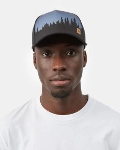 Tentree Juniper Altitude Hat -Tentree Sales Store BlackAdjustableMeshBaseballCapTAU2397 0447 267 1