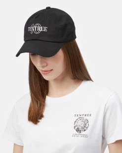 Tentree Ten Year Peak Hat 8 Tentree Ten Year Peak Hat -Tentree Sales Store BlackAdjustableOrganicCottonBaseballCap TAU4849 0164 32890 1