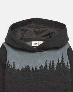 Tentree Kids Juniper Hoodie -Tentree Sales Store BlackKidsLongSleeveSweatshirtKCU4544 0451 35041 3