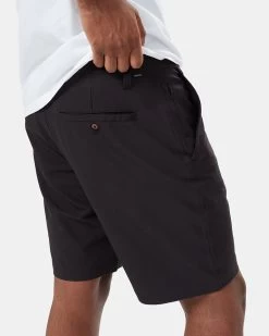 Tentree InMotion Latitude Short -Tentree Sales Store BlackMen sRecycledPolyesterSportShorts TCM2896 0164 4