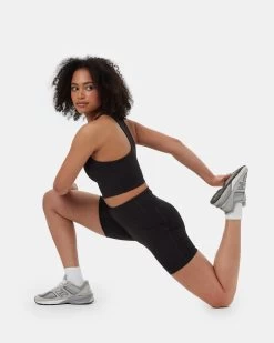 Tentree InMotion Pocket Bike Short 9 Tentree InMotion Pocket Bike Short -Tentree Sales Store BlackWomen sHigh RiseBikerShortsTCW4813 0164 1837 4