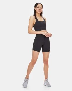 Tentree InMotion Bike Short -Tentree Sales Store BlackWomen sHigh RiseBikerShorts TCW4114 0164 2