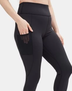 Tentree InMotion 7/8 Pocket Legging -Tentree Sales Store BlackWomen sHigh RiseLeggingsTCW3199 01644 1