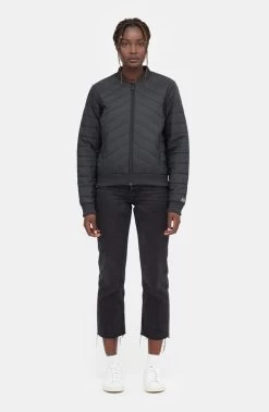 Tentree Cloud Shell Bomber Jacket -Tentree Sales Store BlackWomen sInsulatedBomberJacket TCW3535 010410 1