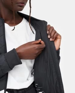 Tentree Cloud Shell Bomber Jacket -Tentree Sales Store BlackWomen sInsulatedBomberJacket TCW3535 010410 2