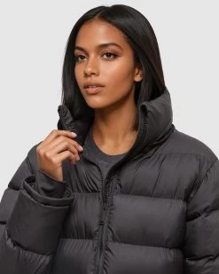 Tentree Cloud Shell Long Puffer -Tentree Sales Store BlackWomen sLongPufferJacket TCW3532 01041 7