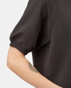 Tentree French Terry Short Sleeve -Tentree Sales Store BlackWomen sOrganicFrenchTerryShortSleeveTop TCW4806 0104 29293 4
