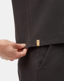 Tentree French Terry Short Sleeve -Tentree Sales Store BlackWomen sOrganicFrenchTerryShortSleeveTop TCW4806 0104 29293 5