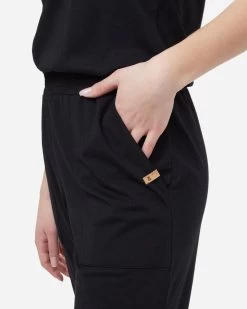 Tentree Knit Tank Jumpsuit -Tentree Sales Store BlackWomen sRecycledTankJumpsuit TCW4179 01642 Edit Edit 2