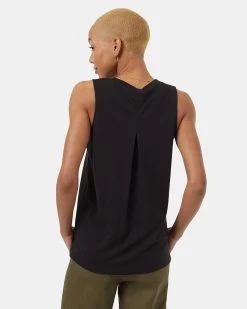 Tentree TreeBlend V-Neck Tank 6 Tentree TreeBlend V-Neck Tank -Tentree Sales Store BlackWomen sRecycledV NeckTankTopTCW3135 0164 2