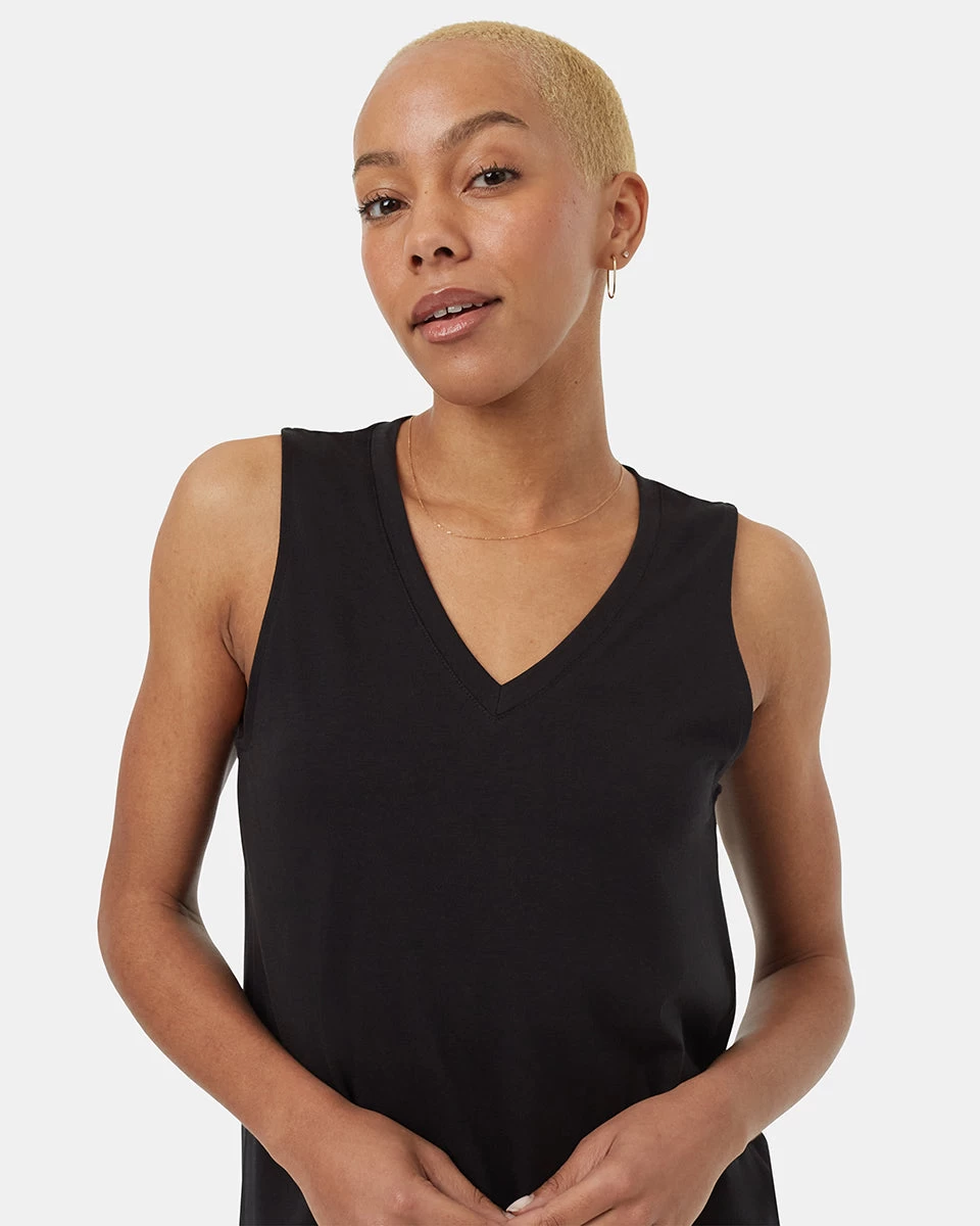 Tentree TreeBlend V-Neck Tank 4 Tentree TreeBlend V-Neck Tank - Image 4