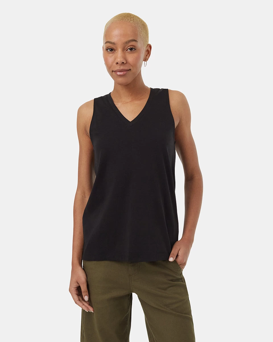 Tentree TreeBlend V-Neck Tank 1 Tentree TreeBlend V-Neck Tank