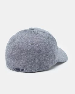 Tentree Logo Hemp Thicket Hat -Tentree Sales Store Blue Adjustable Hemp Baseball Cap TAU4776 0455 3