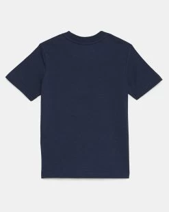 Tentree Keep The Sea T-Shirt -Tentree Sales Store Blue Kids Eco Friendly Graphic Tee KCU5103 2562 3