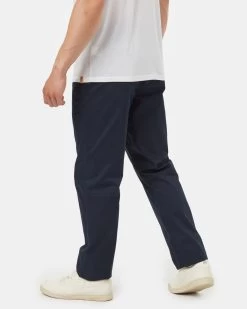 Tentree TechBlend Traverse Pant -Tentree Sales Store Blue Mid Rise Full Length Straight Pants TCM5430 2018 6